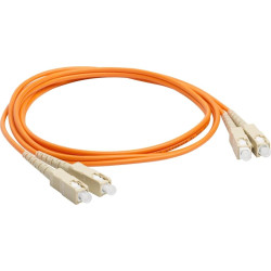 Патч-корд Lanmaster LAN-2SC-2SC/OM2-2.0 2x50/125 OM2 SC дуплекс-SC дуплекс 2м LSZH оранжевый