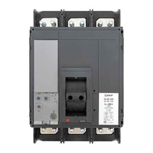 ВА-99C 1250/800А 3P 50кА с электронным расцепителем EKF ВА-99C 1250/800А 3P 50кА с электронным расцепителем EKF