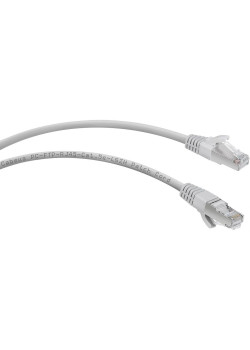 Патч-корд Cabeus PC-FTP-RJ45-CAT.5E-1.5M-LSZH F/UTP RJ-45 вил.-вилка RJ-45 кат.5E 1.5м серый LSZH