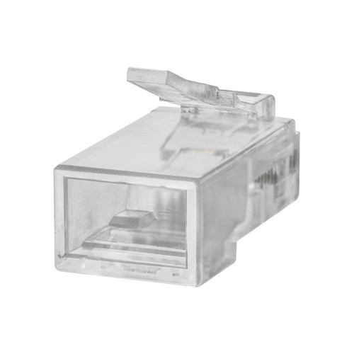 Разъем RJ-45 UTP для кабеля кат. 6, 8P8C (100шт) TDM Разъем RJ-45 UTP для кабеля кат. 6, 8P8C (100шт) TDM