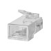 Разъем RJ-45 UTP для кабеля кат. 6, 8P8C (100шт) TDM Разъем RJ-45 UTP для кабеля кат. 6, 8P8C (100шт) TDM