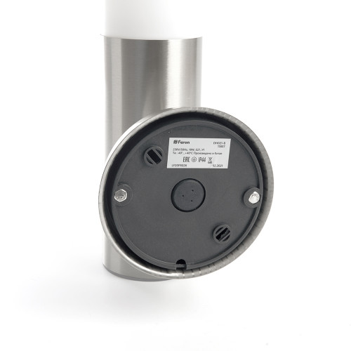 Светильник садово-парковый Feron DH021-B, Техно на стену вверх, 18W E27 230V, серебро Светильник садово-парковый Feron DH021-B, Техно на стену вверх, 18W E27 230V, серебро