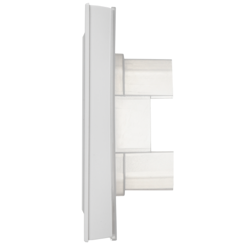 BRITE Рамка 1-местная IP44 РУ-1-БрАБ-44 арктический белый IEK