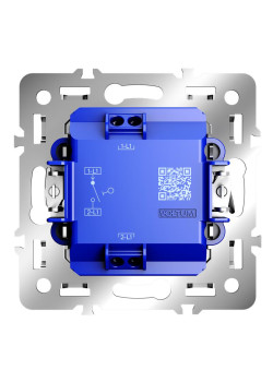 Выключатель 1-кл. S70 10А механизм хлопок Voltum VLS0101M