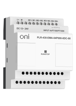 ПЛК 430 Модуль расширения входов выходов 4 входа Pt100/Pt1000 24В DC ONI