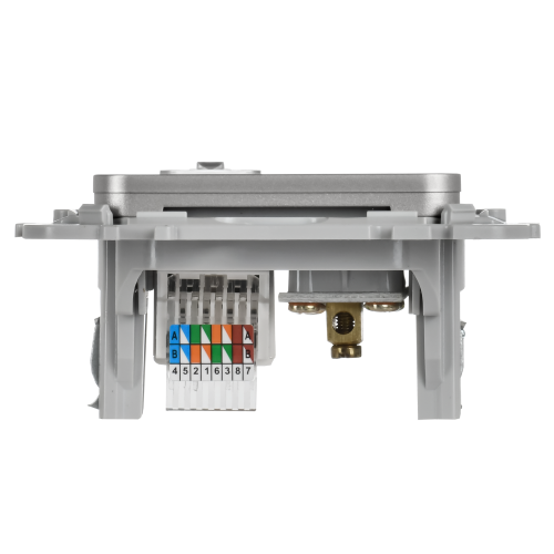 FLITE Розетка 2-местная RJ45/TV категория 5Е UTP РКТВ5е-2-0-ФлА алюминий IEK FLITE Розетка 2-местная RJ45/TV категория 5Е UTP РКТВ5е-2-0-ФлА алюминий IEK