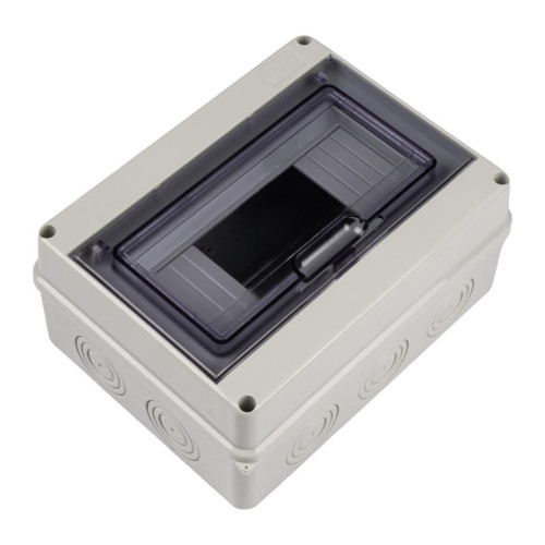 Бокс модульный накладной PDB/W 4008 GR (ЩРН-ПГ- 8) IP65 пластик. Pro JazzWay 5072060 Бокс модульный накладной PDB/W 4008 GR (ЩРН-ПГ- 8) IP65 пластик. Pro JazzWay 5072060