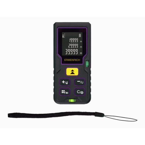 Рулетка лазерная Reel PLUS GD40 фиолет. Ermenrich 84643 Рулетка лазерная Reel PLUS GD40 фиолет. Ermenrich 84643