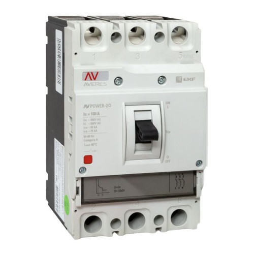 AV-POWER-2/3 100А 80кА TR EKF