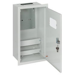 Корпус металлический  ЩУРВ-3/12, 507х280х160 мм, IP31, RAL7035 светло-серый LITE