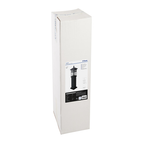 Светильник садово-парковый Feron PL676 столб 60W 230V E27, черный Светильник садово-парковый Feron PL676 столб 60W 230V E27, черный
