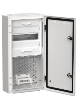 TITAN 5 Корпус комбинированный ЩРн-12 (1х36) 585х310х140мм IP30 белый IEK