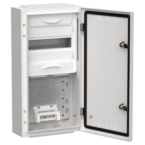 TITAN 5 Корпус комбинированный ЩРн-12 (1х36) 585х310х140мм IP30 белый IEK