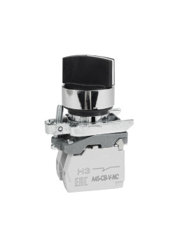 Переключатель OptiSignal D22 C4-S-33 3 положения с фикс металл 2НО XB4BD33