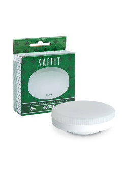 Лампа светодиодная SAFFIT SBGX5308 GX53 8W 230V 4000K