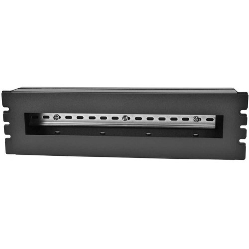 19″ панель с DIN-рейкой PS-3U, цвет черный 19″ панель с DIN-рейкой PS-3U, цвет черный