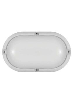 Светильник светодиодный 71 687 OBL-O1-7-4K-WH-IP65-LED 7Вт 4000К IP65 520лм ЖКХ овал бел. (аналог НПП) ОНЛАЙТ 71687