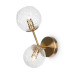 Светильник Fluff 40Вт E14х2 IP20 бра настен. Freya FR5207WL-02BZ Светильник Fluff 40Вт E14х2 IP20 бра настен. Freya FR5207WL-02BZ