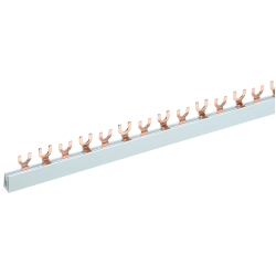 Шина соединительная типа FORK (вилка) 2Р 63А (1м) IEK