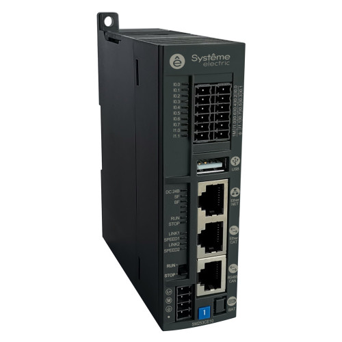 Контроллер, 10DI, 6HSI, 1 Ethernet, 1 EtherCAT, CANopen/RS485 Modbus OPCUAServer Codesys3.5SP18