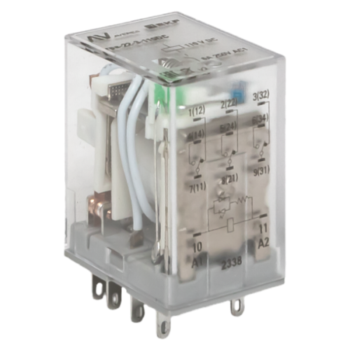 Реле промежуточное RPA 22/3 6A 110В DC EKF