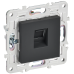 SKANDY Розетка компьютерная RJ45 кат.6 SK-K02G графит IEK SKANDY Розетка компьютерная RJ45 кат.6 SK-K02G графит IEK