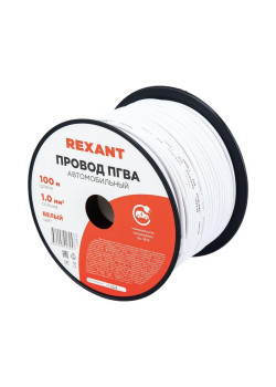 Провод ПГВА 1 Б бухта (м) Rexant 01-6521