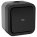 TORS Переключатель одноклавишный с индикацией 10А IP55 TS102 графит IEK TORS Переключатель одноклавишный с индикацией 10А IP55 TS102 графит IEK