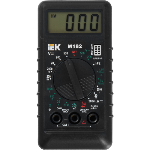Мультиметр цифровой COMPACT M182 IEK