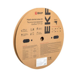 ТУТ нг 16/8 черная рулон EKF