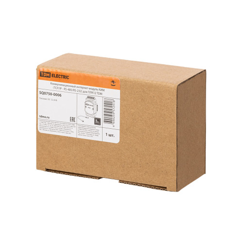 Коммуникационный интернет-модуль КИМ (TCP/IP - RS-485/RS-232) для ПЛК12 TDM