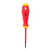 Отвертка Professional PZ-FL1x80 мм VDE 1000В EKF