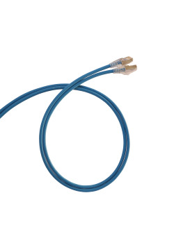 Шнур коммутационный HD RJ 45 - категория 6 - F/UTP - LSZH - экранированный - 3 м - голубой