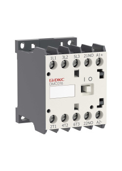 Миниконтактор YON DMC016 16A 7,5кВт AC3 3P кат. 24В DC 1НО
