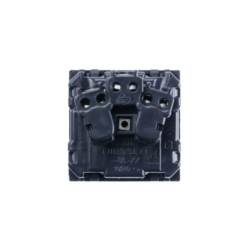 Розетка 1-м СП 2мод. Zenit 16А IP21 250В с заземл. Schuko защ. шторки с крышкой механизм серебр. ABB 2CLA228810N1301