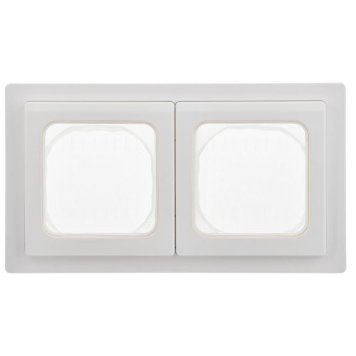 FLITE Рамка 2-местная IP55 Рпро-2-55-ФлБ белый IEK FLITE Рамка 2-местная IP55 Рпро-2-55-ФлБ белый IEK