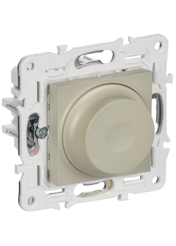 SKANDY Светорегулятор поворотный 600Вт SK-D01B бежевый IEK