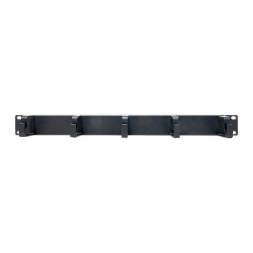 Кабельный органайзер TERACOM PRO 1U 5 колец чёрный Кабельный органайзер TERACOM PRO 1U 5 колец чёрный