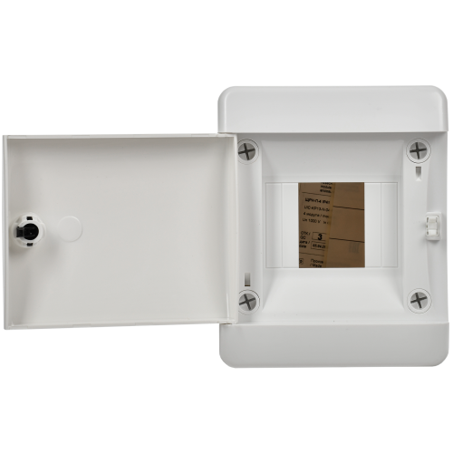 UNION Compact Корпус пластиковый ЩРН-П-4 IP41 белая дверь IEK UNION Compact Корпус пластиковый ЩРН-П-4 IP41 белая дверь IEK