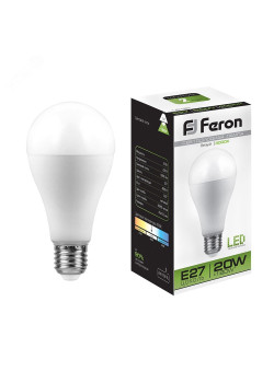 Лампа светодиодная LED 20вт Е27 белый