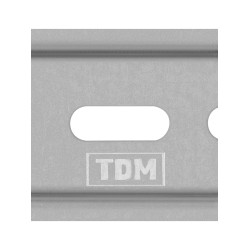 DIN-рейка (7,5 см) 0,8 мм оцинкованная TDM