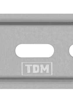 DIN-рейка (7,5 см) 0,8 мм оцинкованная TDM