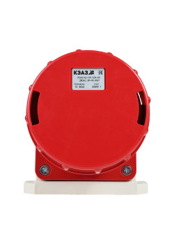 Розетка для монтажа на поверхность 134-63А-6h-380AC-3P+PE-IP67