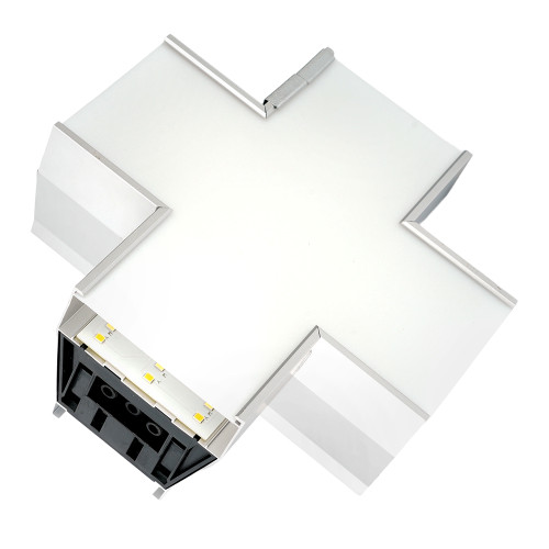 Светильник коннектор Feron AL4036X 6W 660Lm 3000К-4000К-6400K, X-образный, с ручным переключением режимов, серебро, 160*160*70мм возмож. соедин. в линию,серия RetailRay Светильник коннектор Feron AL4036X 6W 660Lm 3000К-4000К-6400K, X-образный, с ручным переключением режимов, серебро, 160*160*70мм возмож. соедин. в линию,серия RetailRay