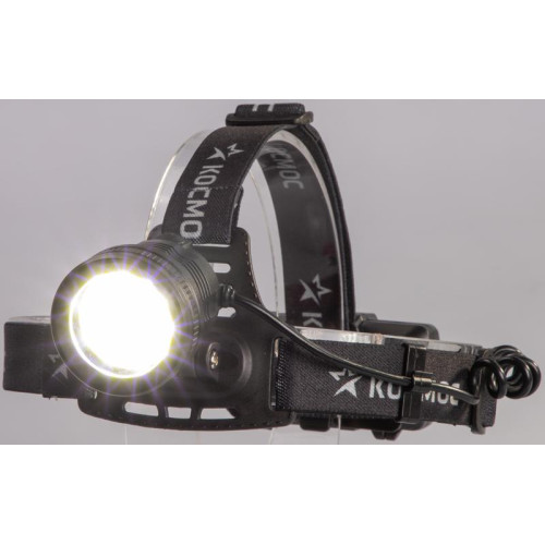 Фонарь налобный аккум. 10Вт P50 LED/Li-ion18650 2х1000мА.ч алюм. КОСМОС (KOC855Lit) Фонарь налобный аккум. 10Вт P50 LED/Li-ion18650 2х1000мА.ч алюм. КОСМОС (KOC855Lit)