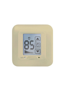 Диммер сенсорный USW-001-LCD-DM-40/500W-TM-M-BG блист. Uniel 04029