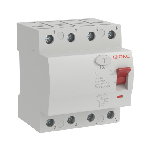 Устройство защитного отключения YON макс (YON max) типа MDL100, 4 полюса, 300mA, 80А, тип A