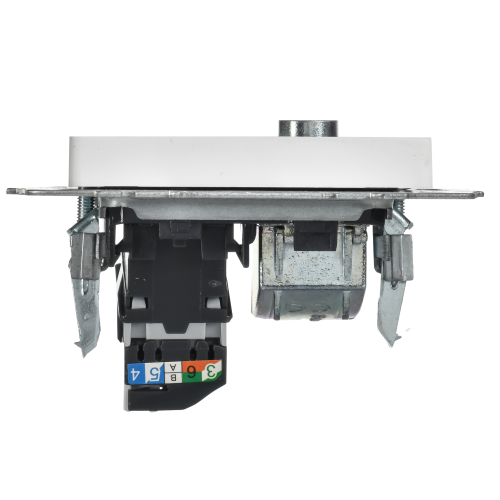 BRITE Розетка двойная TV+RJ45 кат.5E РТВ/РК12-БрАБ арктический белый IEK BRITE Розетка двойная TV+RJ45 кат.5E РТВ/РК12-БрАБ арктический белый IEK