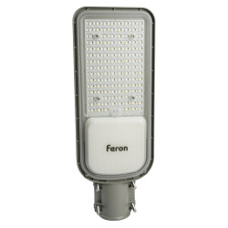 Светодиодный уличный консольный светильник Feron SP3040 100W 5000K 230V, серый