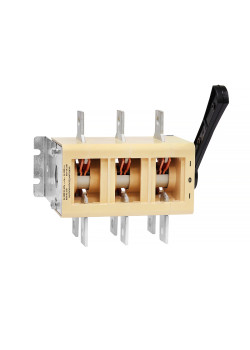 ВР32-39 А 70220-00 УХЛ3, 630А, несъёмная боковая рукоятка, 3-х полюсный на два направления, IP00, выключатель-разъединитель  (ЭТ)